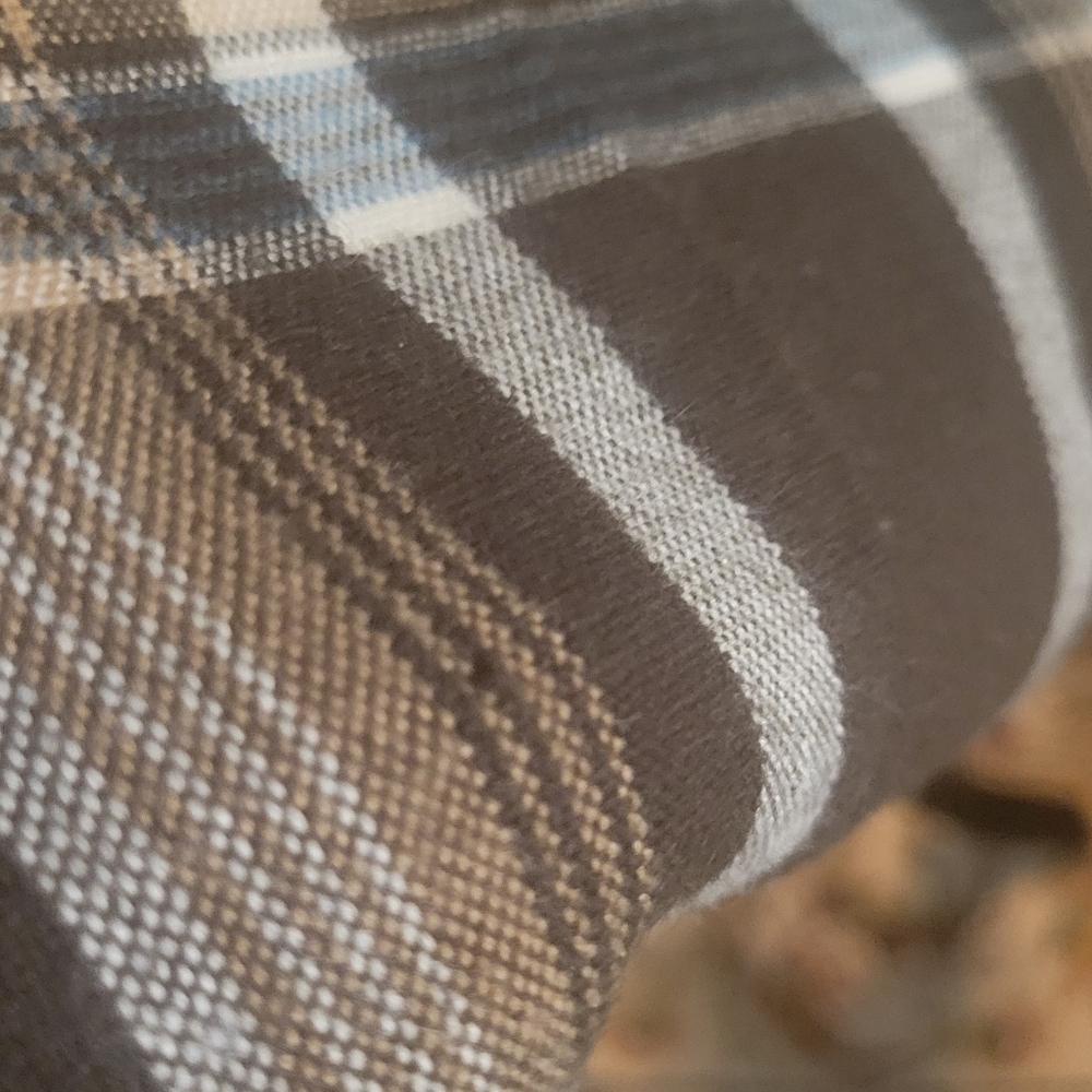 Plaid Button-Up Shacket - Picture 5 of 9